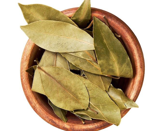 Organic Turkish Bay Leaf, Whole 1lb | Dry Laurus nobilis
