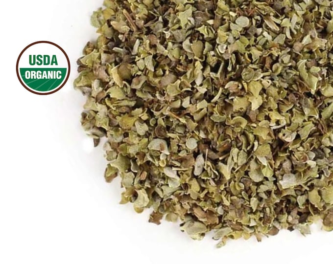 Sweet Marjoram Leaf, Whole Organic 1lb |  Origanum Majorana | Dry Lose Herb