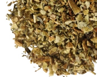 Hoja de gordolobo, 1 libra BULK C/S / Té de mullen / Hierba suelta seca orgánica