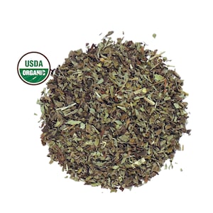 Lemon Balm Leaf, Organic, 1lb C/S | Melissa Officinalis Tea | Dry Loose Mint Herb