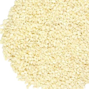 Hulled Sesame Seed, 1lb - RAW | White | Unprocessed, Non-GMO, No additives