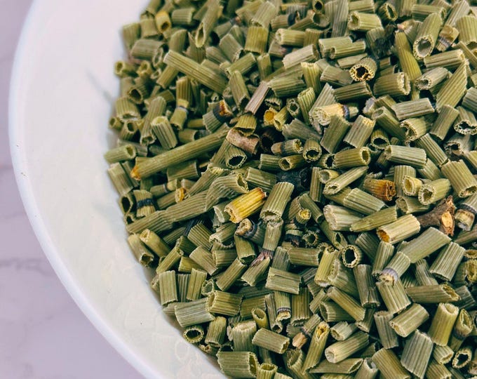 Horsetail Herb, Equisetum Arvense - Organic - BULK C/S| Dried Loose Herbal Tea | Mu Zei | Snake Grass Herb