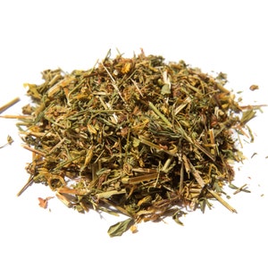 Saint John 's Wort, USA Organic BULK C/S | St John Dried Loose Herb | Hypericum Perforatum