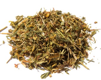 Saint John 's Wort, USA Organic BULK C/S | St John Dried Loose Herb | Hypericum Perforatum