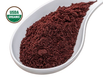 Acai Berry Pulp Powder, 1lb Organic |  | Assai | Euterpe Oleracea