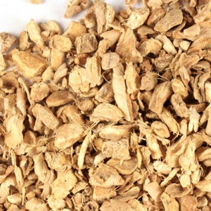 Pure Ginger Root, Peeled C/S 1lb | Zingiber Officinale | Raw Ginger