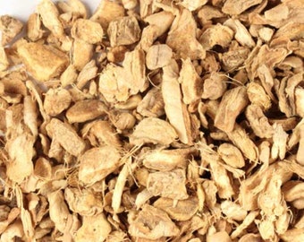 Cut & Sifted Ginger Root: Raw, Chemical-Free, Spicy-Sweet Aroma |  Zingiber Officinale