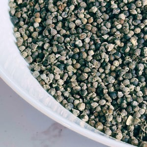 Keuschheit Beere, Ganz - Wildcrafted, 1lb BULK | Getrockneter Mönchspfeffer |Vitex Agnus-Castus | Loses Kraut für Tee, Tinkturen & Aufgüsse