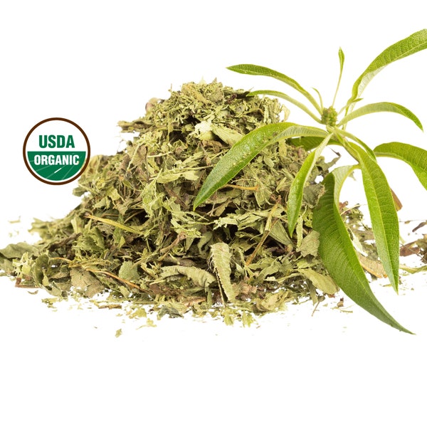 Lemon Verbena Leaf, Organic 1lb | Aloysia Citriodora Tea | Dry Loose Herb