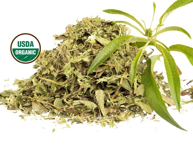 Lemon Verbena Leaf, Organic 1lb | Aloysia Citriodora Tea | Dry Loose Herb