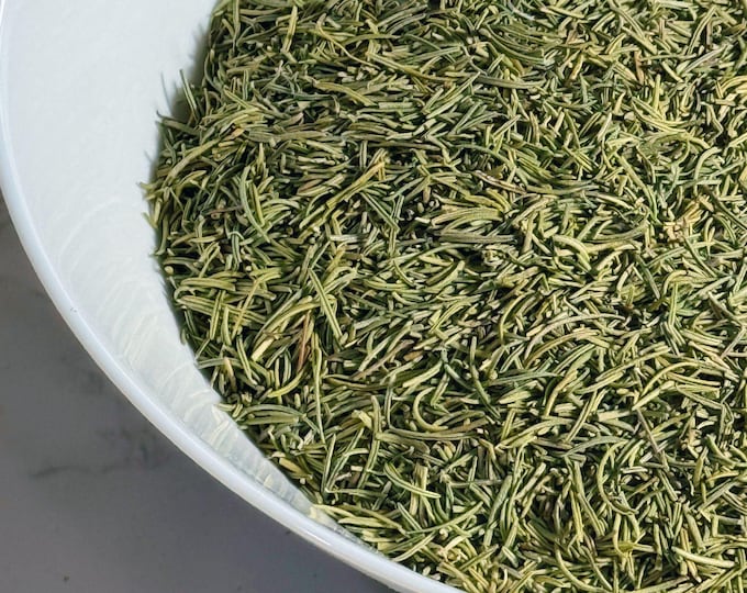 Rosemary Leaf, Organic, USA - 1lb  | Rosmarinus Officinalis | Dried Herb and Spice | Rosemary for Hair | Rosemary Herb for Memory & Clarity