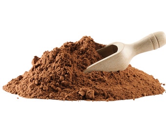 Fat-Free (low) Decaf Cocoa Powder, Unsweetened | Theobroma Cacao