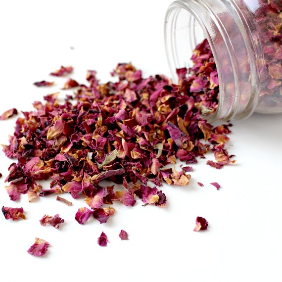 Kosher Dried Red Rose Buds & Petals - Organic Dried Rose (1lb