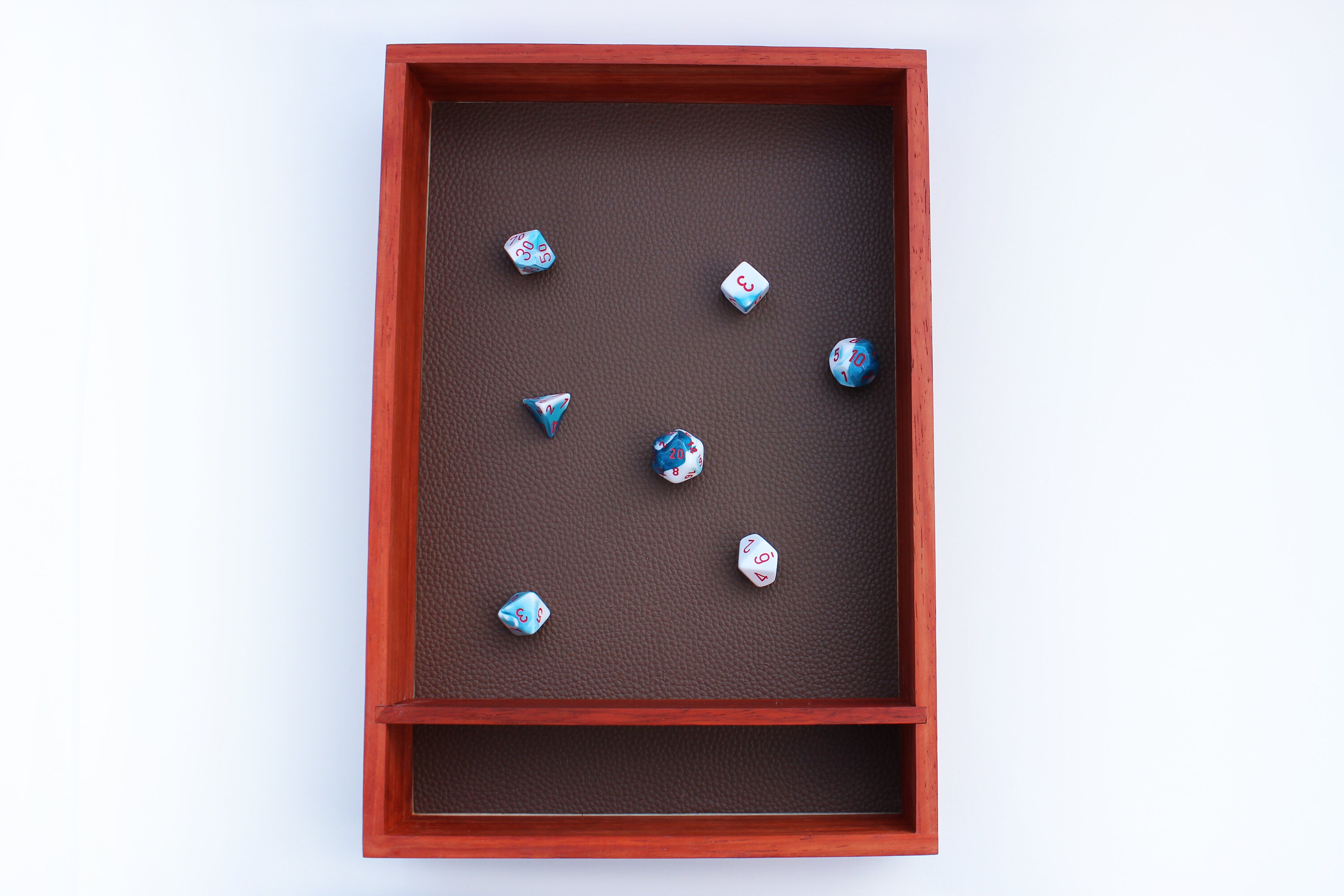 Handmade Wooden Tabletop Dice Tray Etsy Canada
