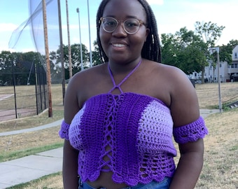 Sleeveless Crochet top