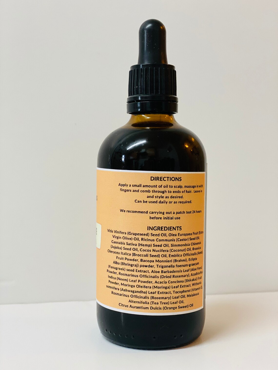 The Ayurvedic One Herbal Scalp Massage Oil Etsy