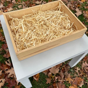 Sensory Bin Filler, Straw, For Farm, Fall, or Any Sensory Bin Creation, Fall Decoration Straw, Fall Displays, Natural