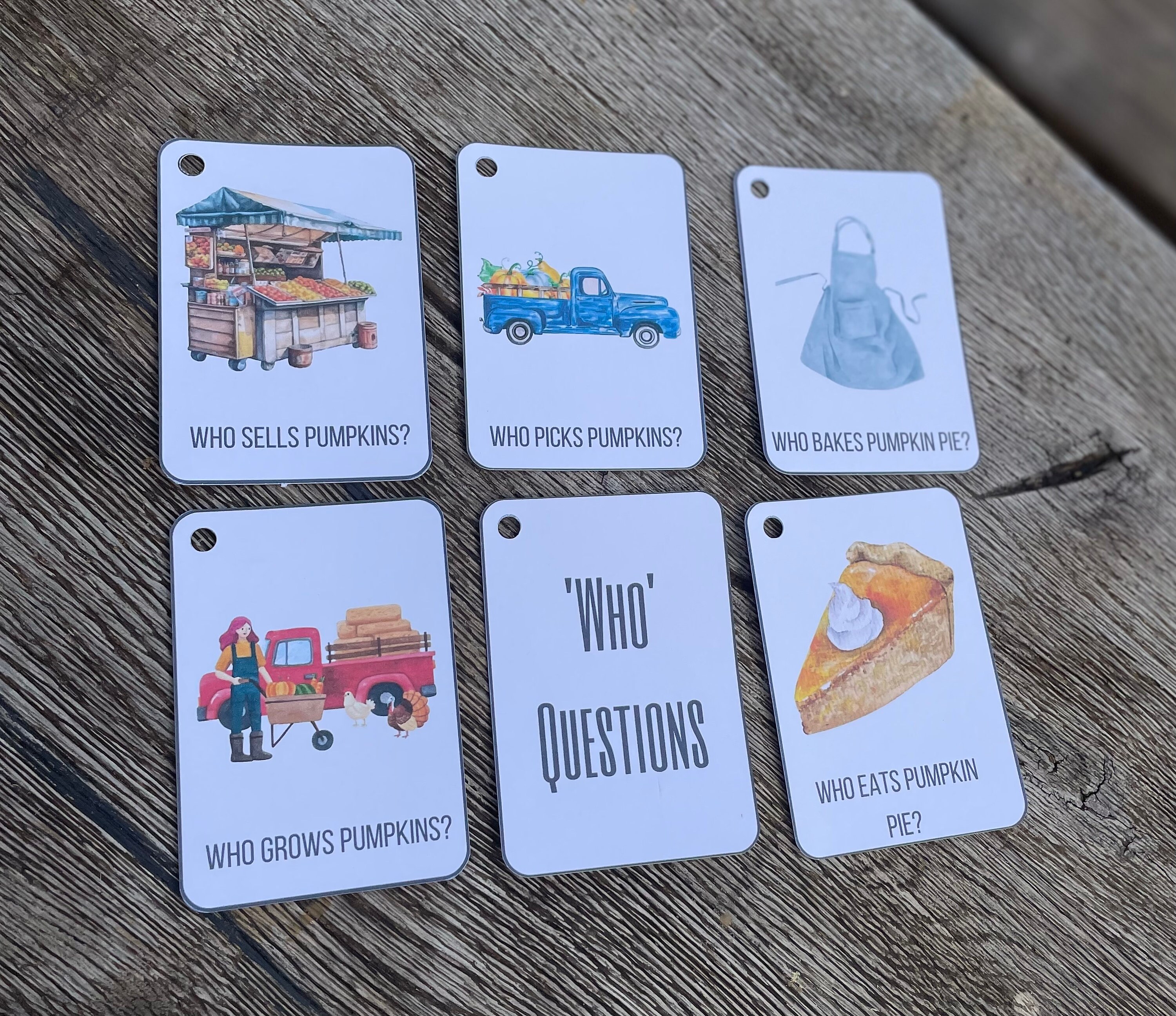 Colorful Flashcards for Visual Memory