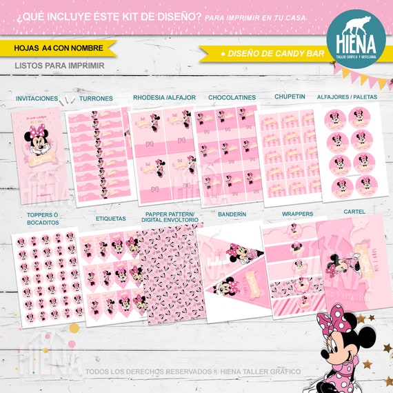 Manufacturer Disappointment evening Kit imprimible Minnie Mouse rosa candybar personalizado/ - Etsy México Manufacturer Disappointment evening Kit imprimible Minnie Mouse rosa candybar personalizado/ - Etsy México