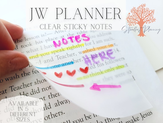  Holy Bible Study Sticky Notes : Sticky Note Pads