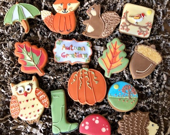 The Autumn Celebration Biscuit Box