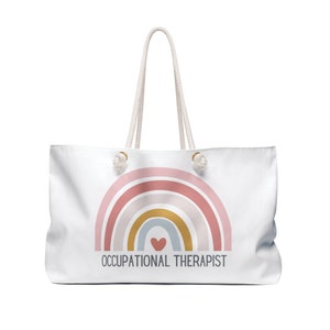 Occupational Therapy Bag, Occupational Therapist Bag, OT Tote Bag, OT Gift Idea, Gift for OT, Occupational Therapy Grad Gift