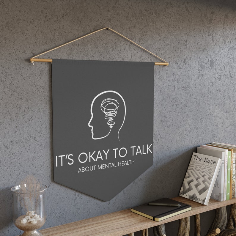 Its Okay to Talk About Mental Health Tapestry Mental Health Tapestries