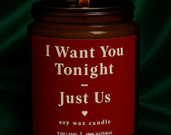 Vela de San Valentín, regalo romántico para parejas, vela sensual para el dormitorio, vela para una cita romántica, vela de amor, regalo de aniversario, regalo de San Valentín para ella.