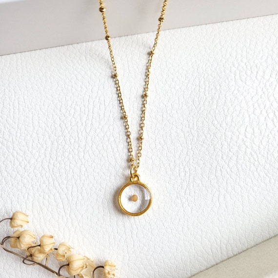 Mustard Seed Necklace Etsy