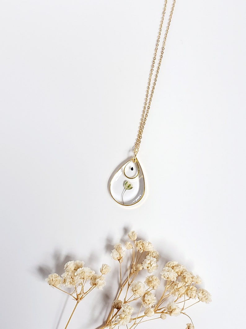Forget me not seed necklace Clearance
