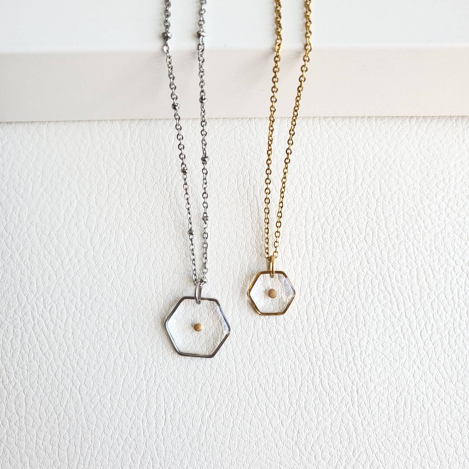 Mustard Seed Necklace Mustard Seed Jewelry Etsy