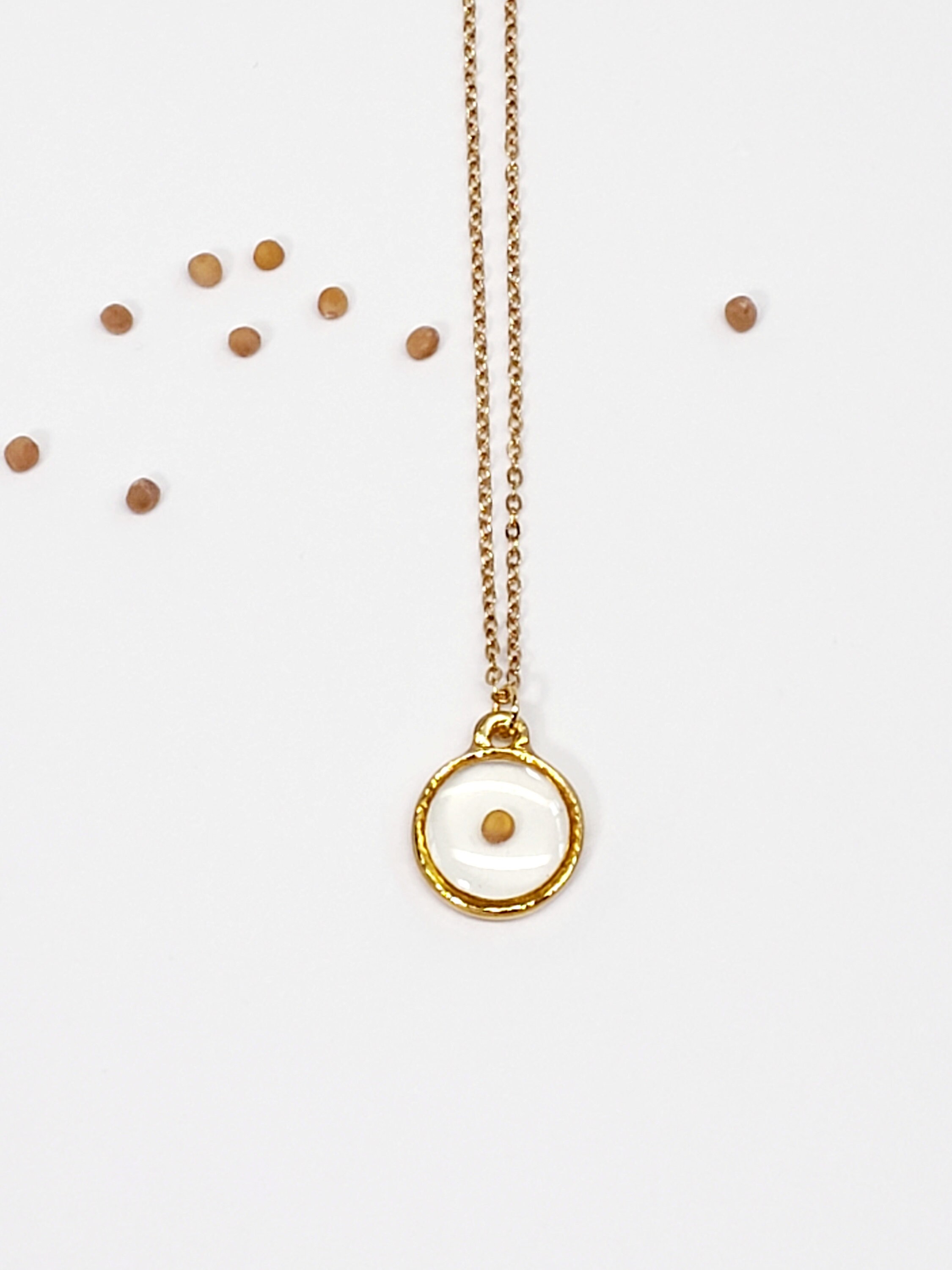 Mustard Seed Necklace Mustard Seed Jewelry Mustard Jewelry Etsy