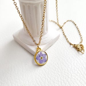 Forget Me Not Necklace