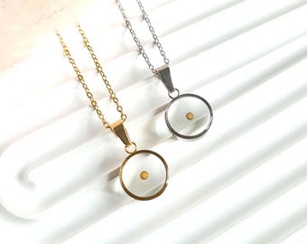 Collana della fede con semi di senape, collana cristiana, gioielli con versetti della Bibbia, gioielli religiosi, regalo ispiratore per lei, regalo di compleanno