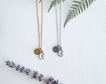 Forget Me Not Seed Necklace | Miscarriage Gifts | Personalized Gifts, Miscarriage Necklace | Memorial Handmade Gift for Loss/ for Grief