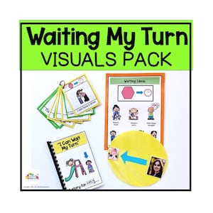 Waiting My Turn Social Narrative & Visuals Pack