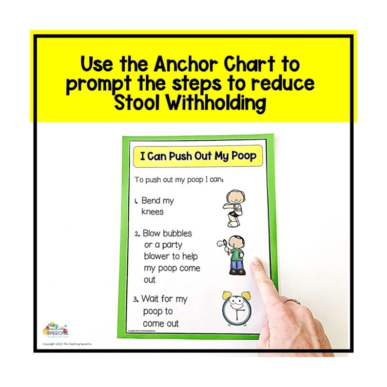 Stool Withholding and Encopresis Social Story, Childhood Constipation Resource, Special