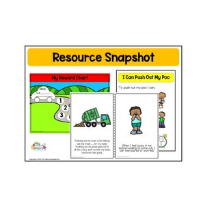 Stool Withholding and Encopresis Social Story, Childhood Constipation Resource, Special ...