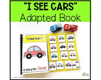 LIBRO ADAPTADO VEHÍCULOS para Educación Especial