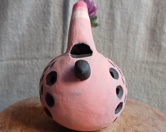 Ceramic Ocarina instrument handmade magical flute