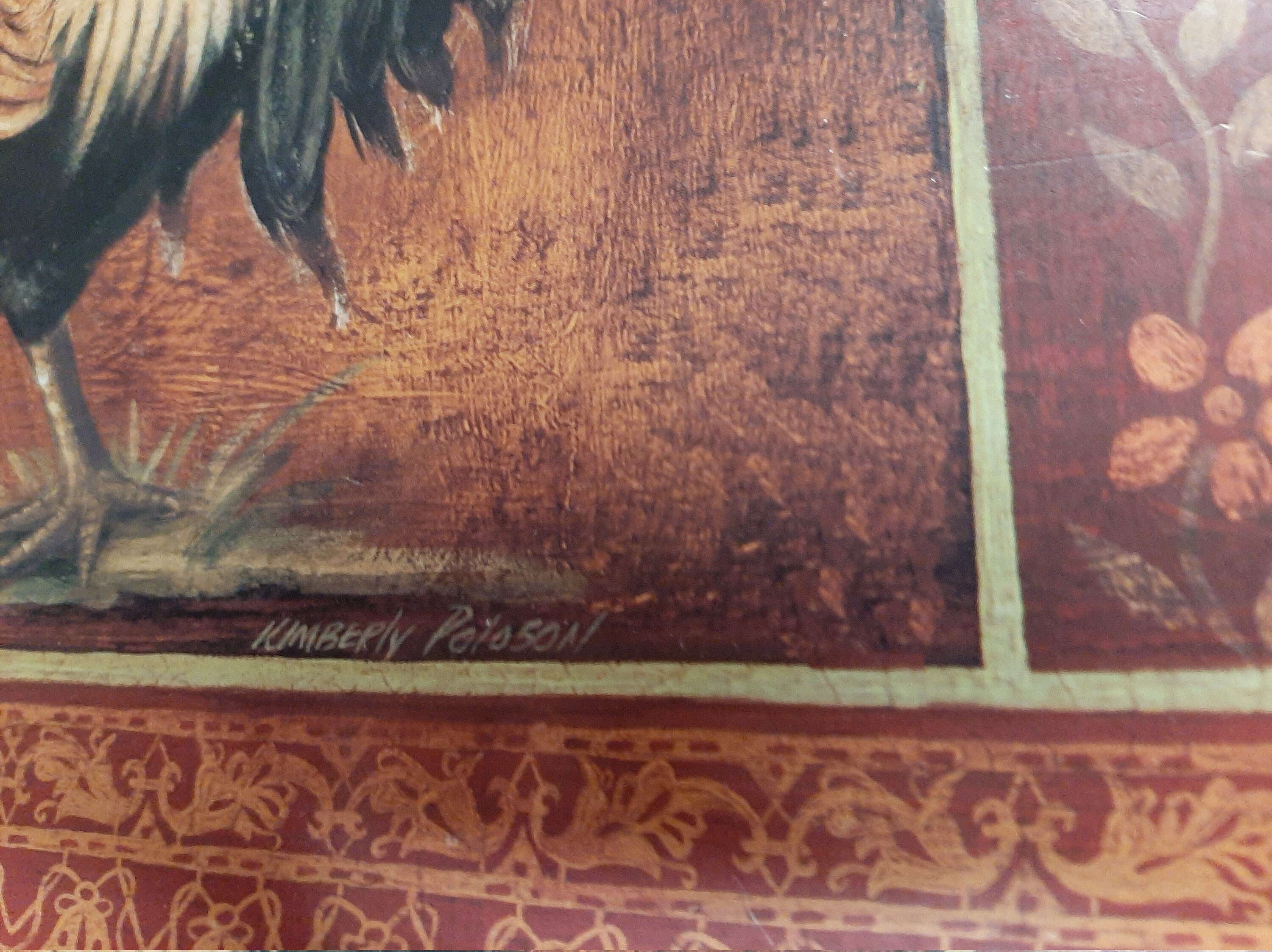 Pimpernel Place Mats Rooster Etsy