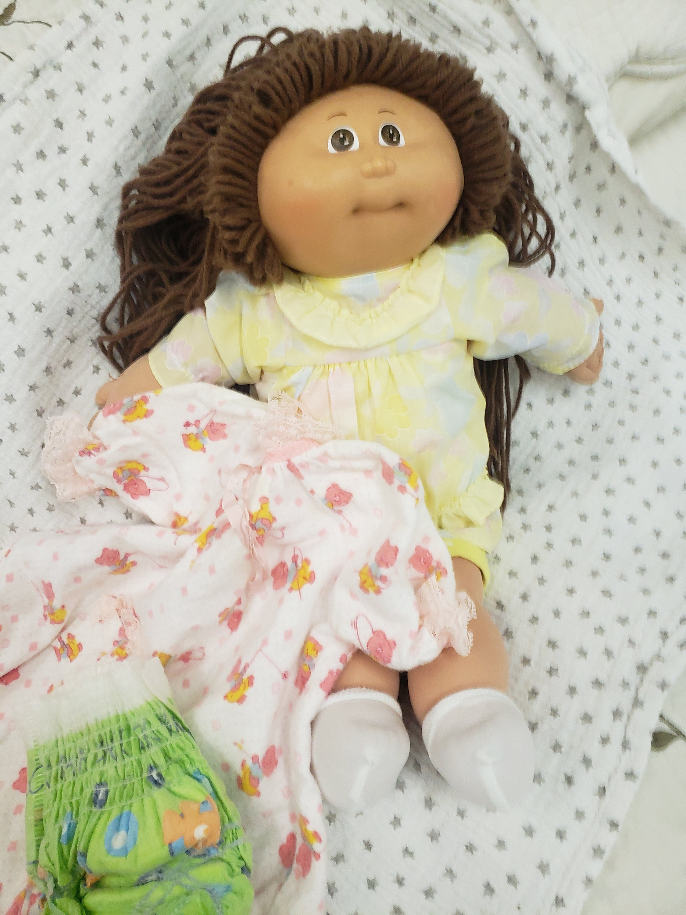 Cabbage Patch Doll. Brown Hair BROWN Eyes Etsy Australia