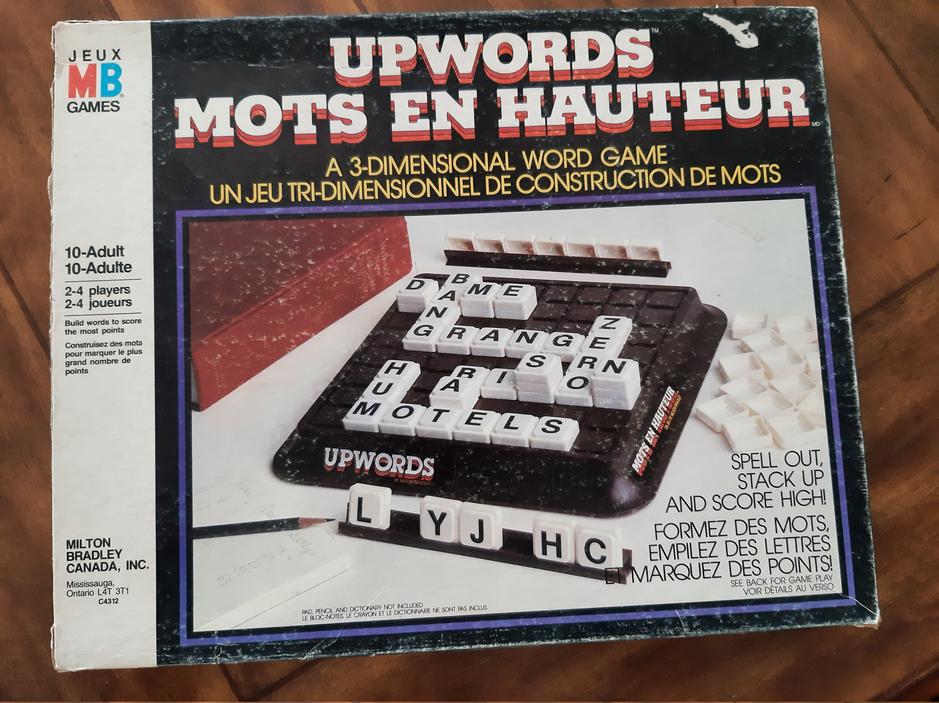 UPWORDS... Board Game - Etsy