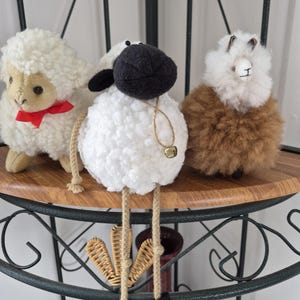 BAA BAA Three Woolly Shelf Sitters