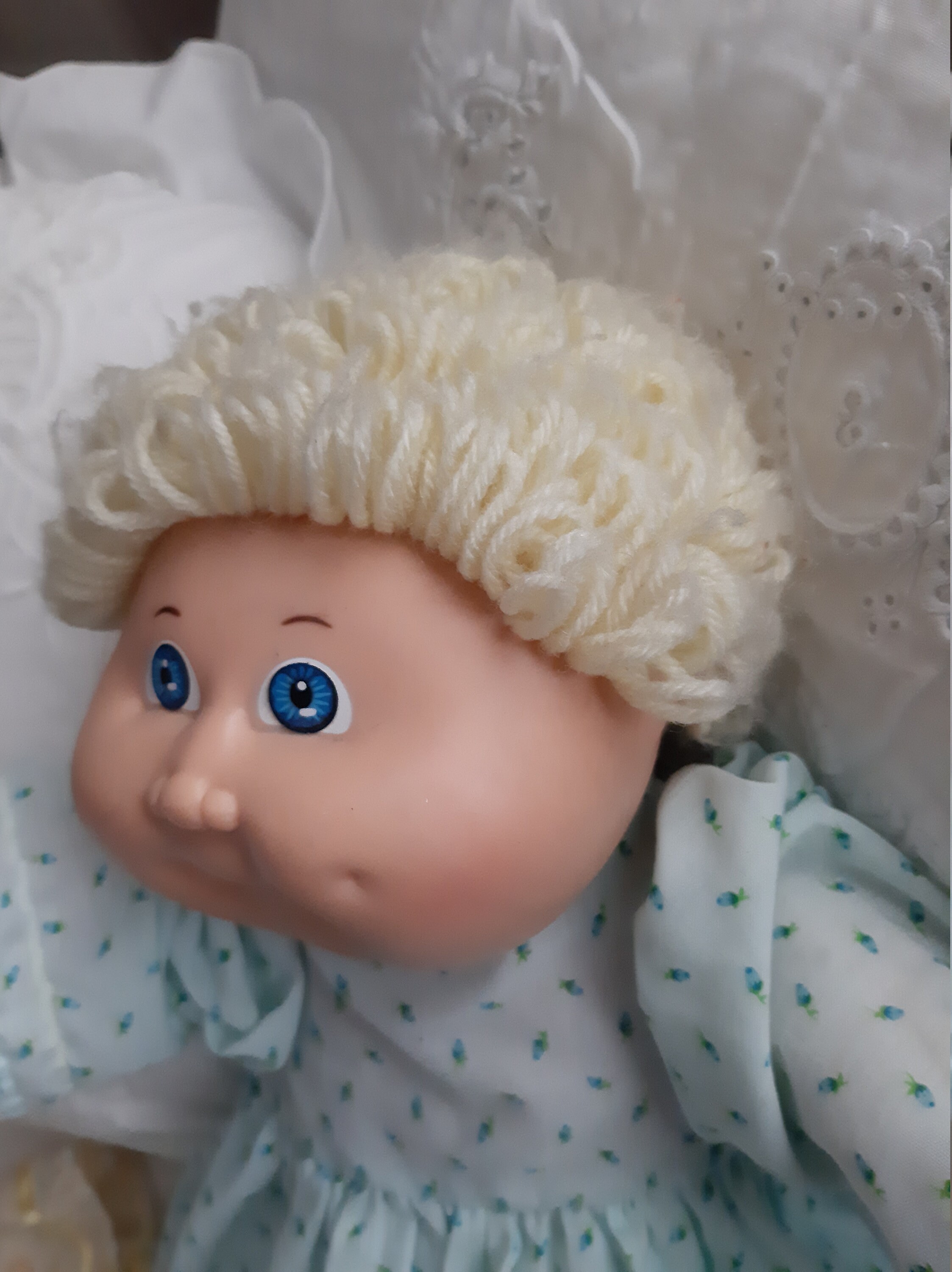 Cabbage Patch Doll Short Blond Curly Hair 84 - Etsy