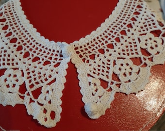Crochet Lace Dress Collar