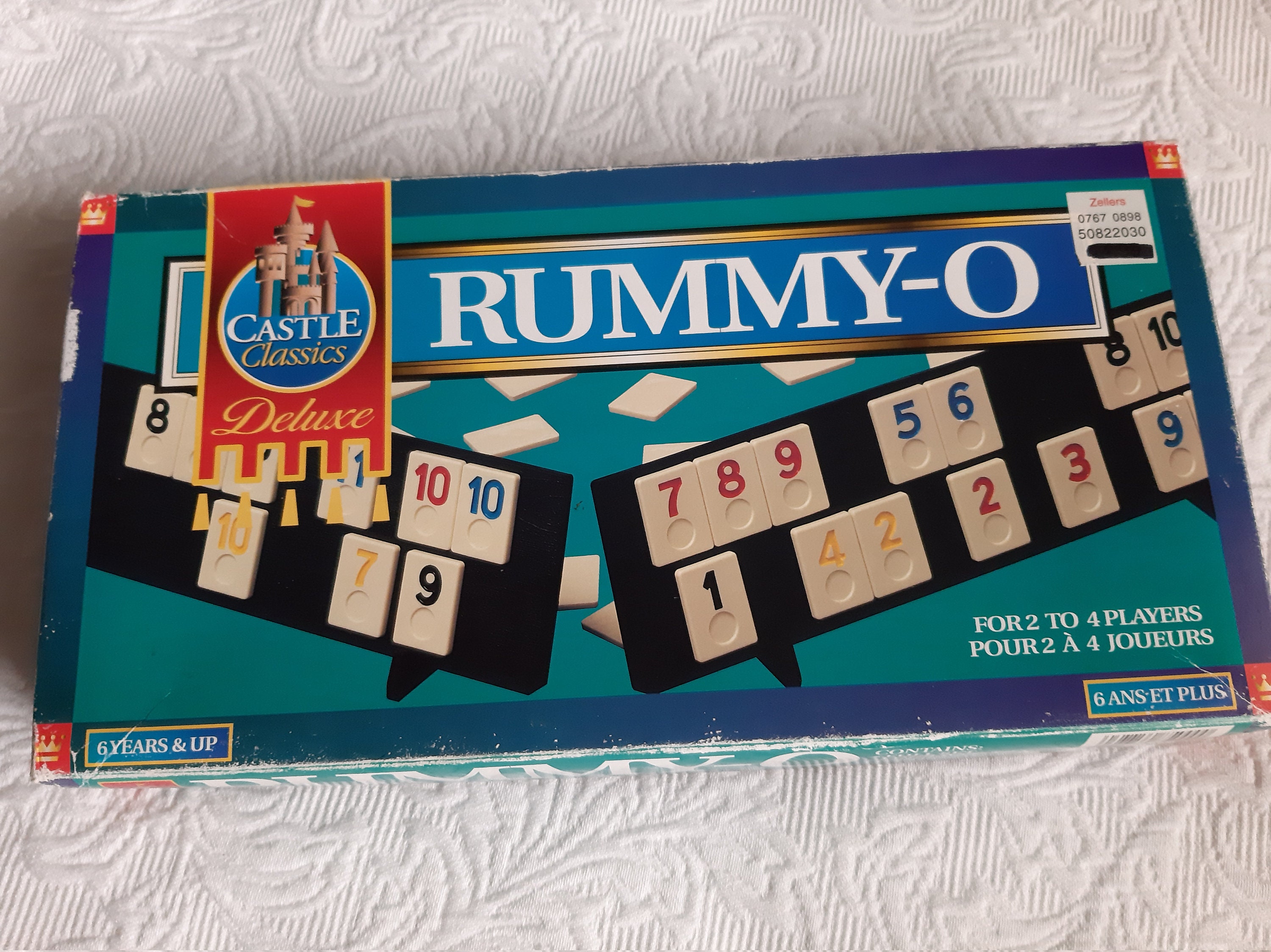 Rummy-O Travel Tiles Individual Replacement Game Pieces - 1977 Cardinal