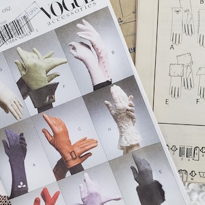 Pattern Glove Making Vogue V8311