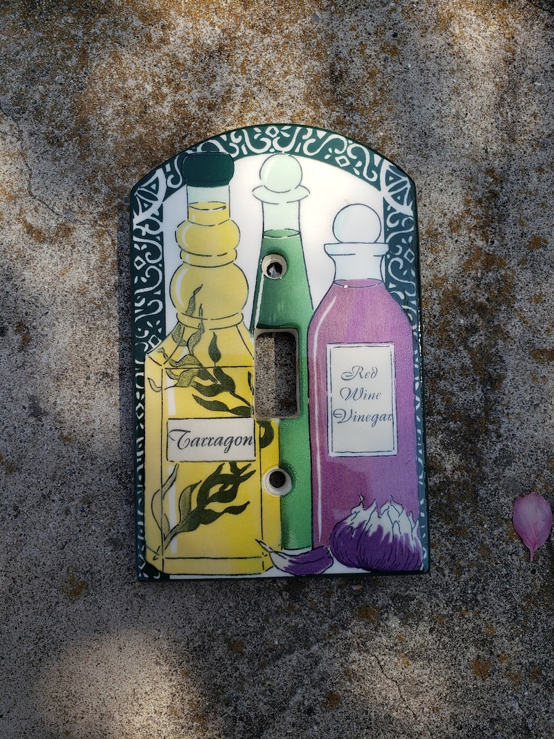 Oil and Vinegar Light Switch Cover image 5