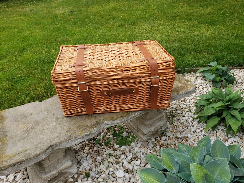 Wicker PICNIC Basket image 8